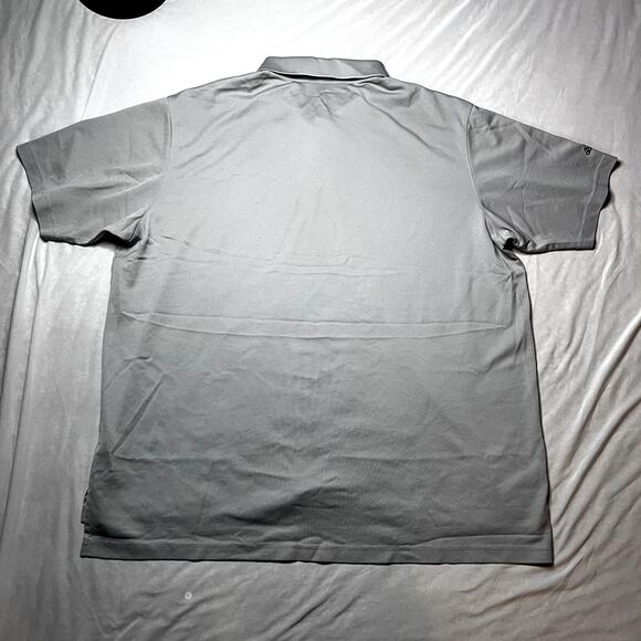 Adidas Golf ClimaLite Gray Polo Shirt 2XL – Penguin Logo, Light Stain - Picture 2 of 6